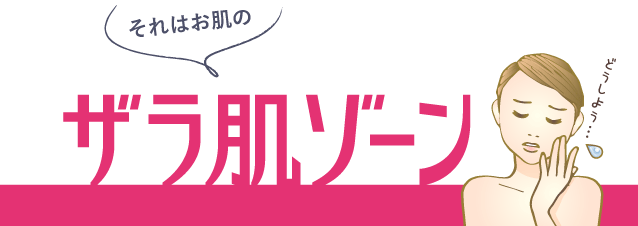 ザラ肌ゾーン